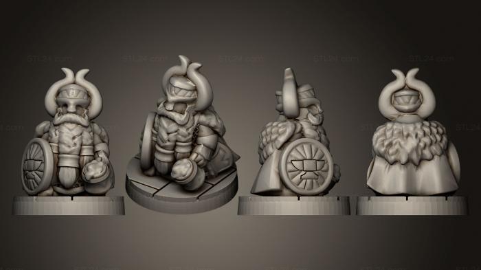 Игрушки (Дворянин из племени гномов, TOYS_0160) 3D модель для ЧПУ станка